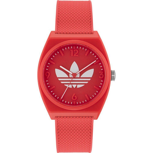 Adidas Red Silicone AOST23051 Watch