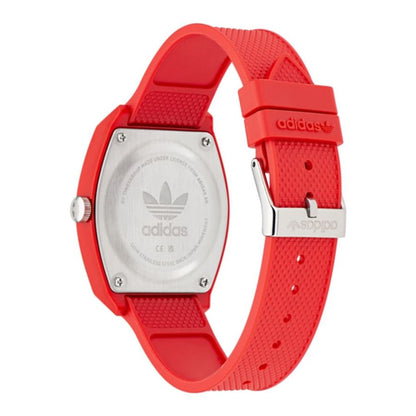 Adidas Red Silicone AOST23051 Watch
