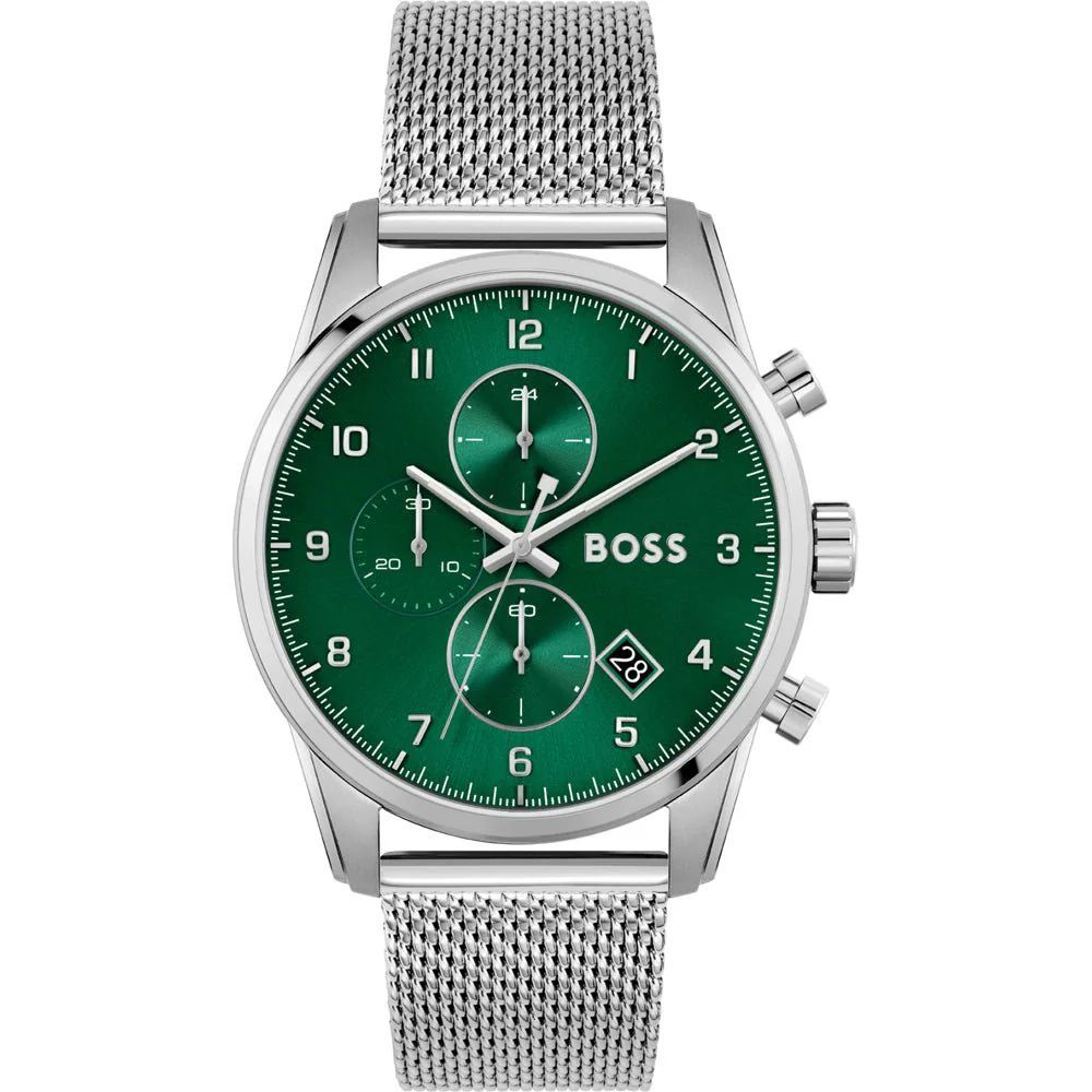 Hugo Boss Silver Stainless Steel 1513938 Men's Watch