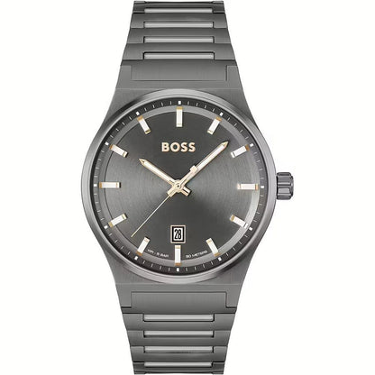 Hugo Boss Gray Stainless Steel 1514078 Men's Watch