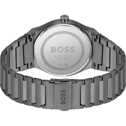 Hugo Boss Gray Stainless Steel 1514078 Men's Watch