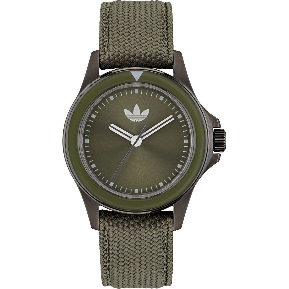 Adidas Green Fabric AOFH23017 Watch