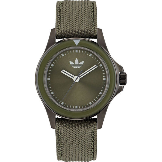 Adidas Green Fabric AOFH23017 Watch