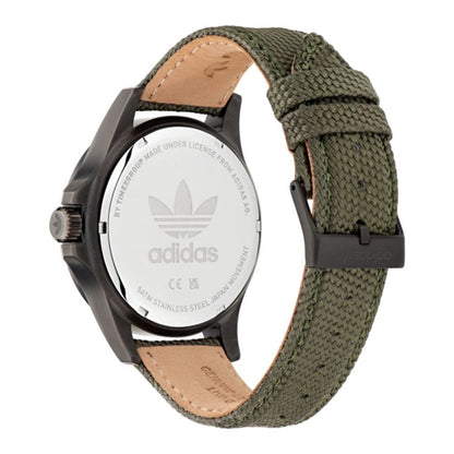 Adidas Green Fabric AOFH23017 Watch