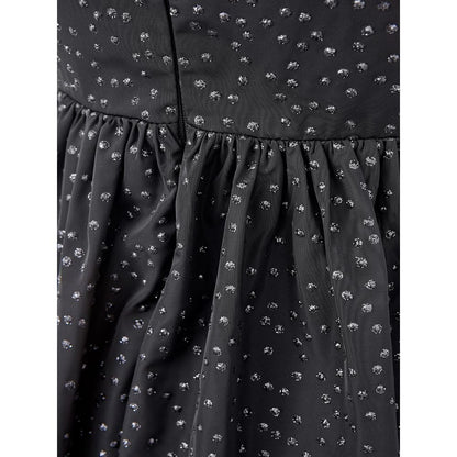 Lardini Elegant Black Polyethylene Sleeveless Dress