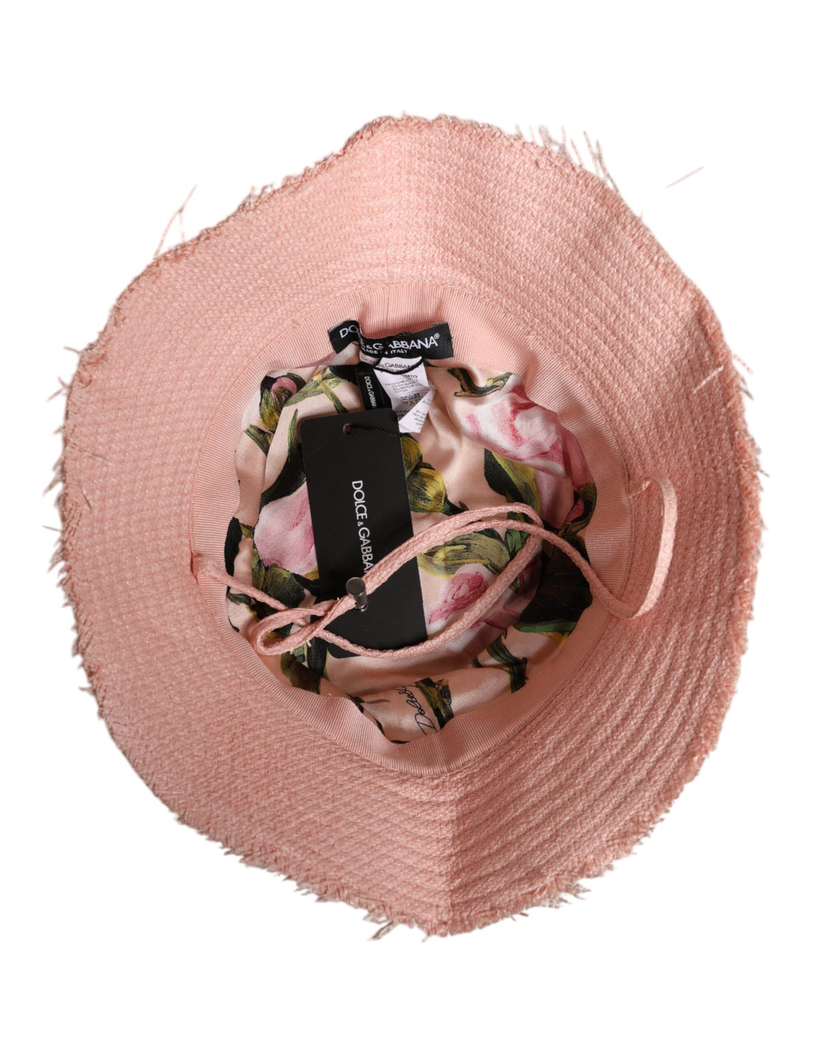 Dolce & Gabbana Cotton Bucket Hat - Pink