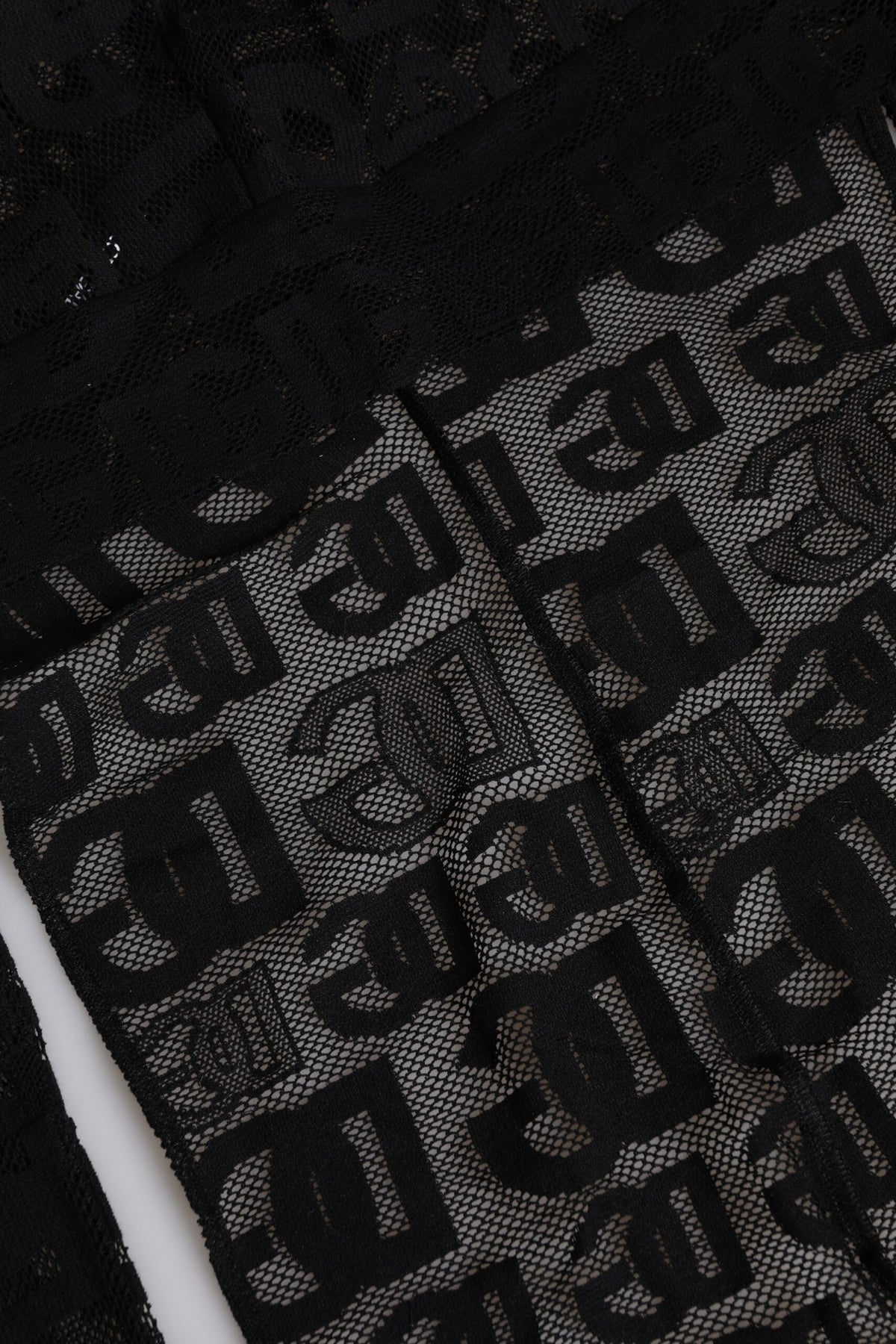 Dolce & Gabbana Cotton Nylon Mesh & Elastane Balaclava - Black
