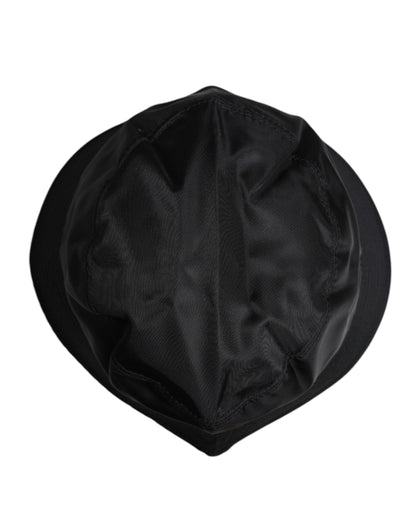 Dolce & Gabbana Stretch Viscose Cotton Bucket Hat - Black