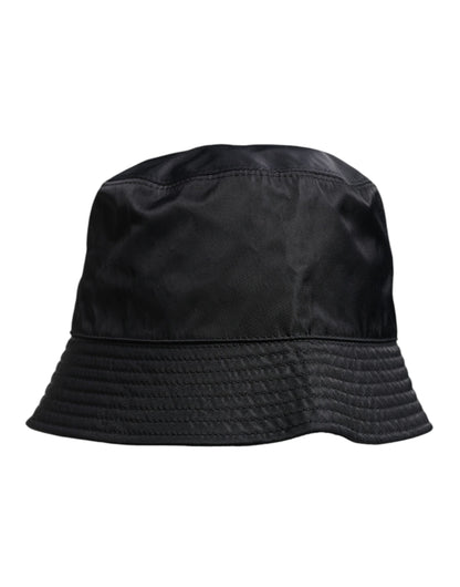 Dolce & Gabbana Stretch Cotton Bucket Hat - Black