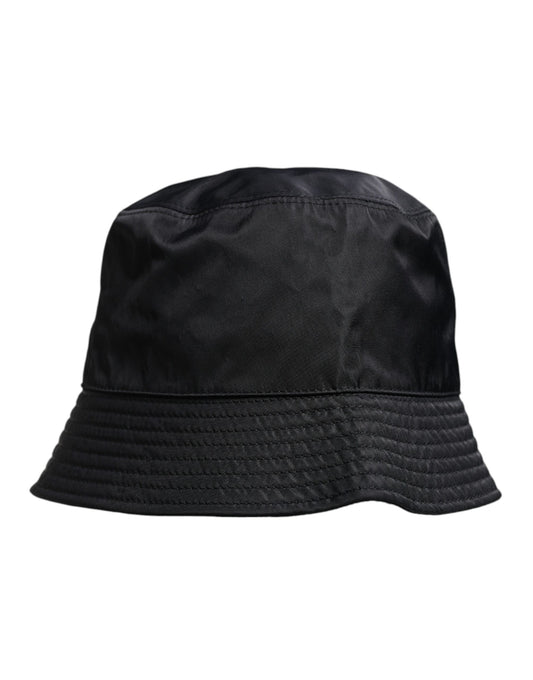 Dolce & Gabbana Stretch Cotton Bucket Hat - Black