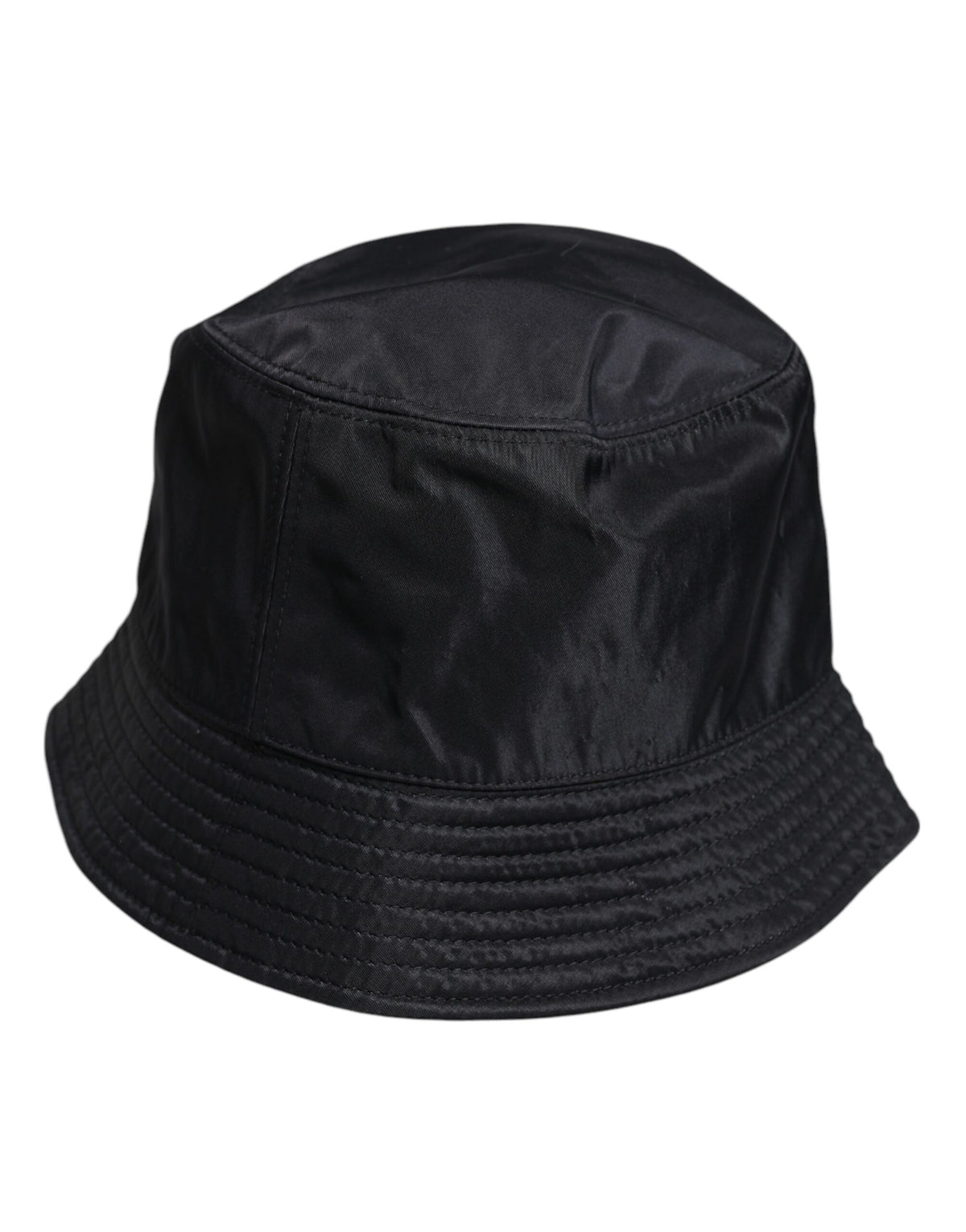 Dolce & Gabbana Stretch Cotton Bucket Hat - Black