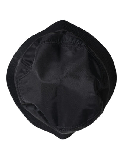Dolce & Gabbana Stretch Cotton Bucket Hat - Black