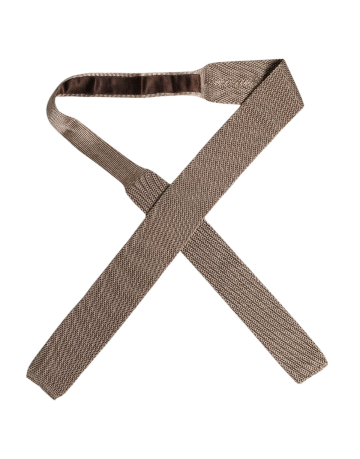Dolce & Gabbana Silk Necktie - Brown