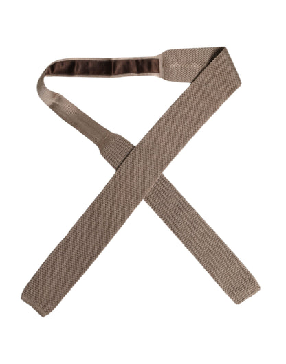 Dolce & Gabbana Silk Necktie - Brown