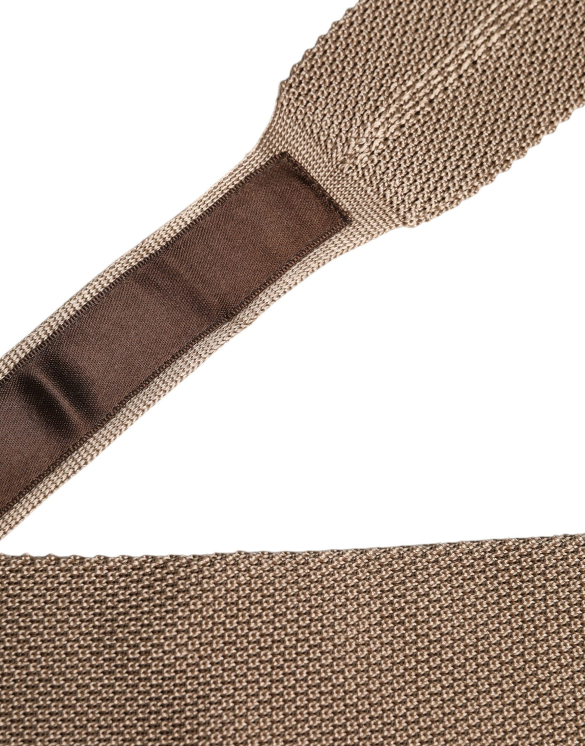 Dolce & Gabbana Silk Necktie - Brown