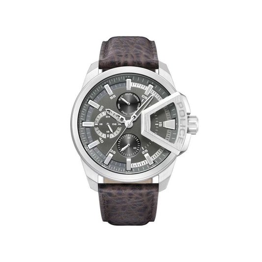 Police Brown Leather PEWJF0005703 Men's Watch