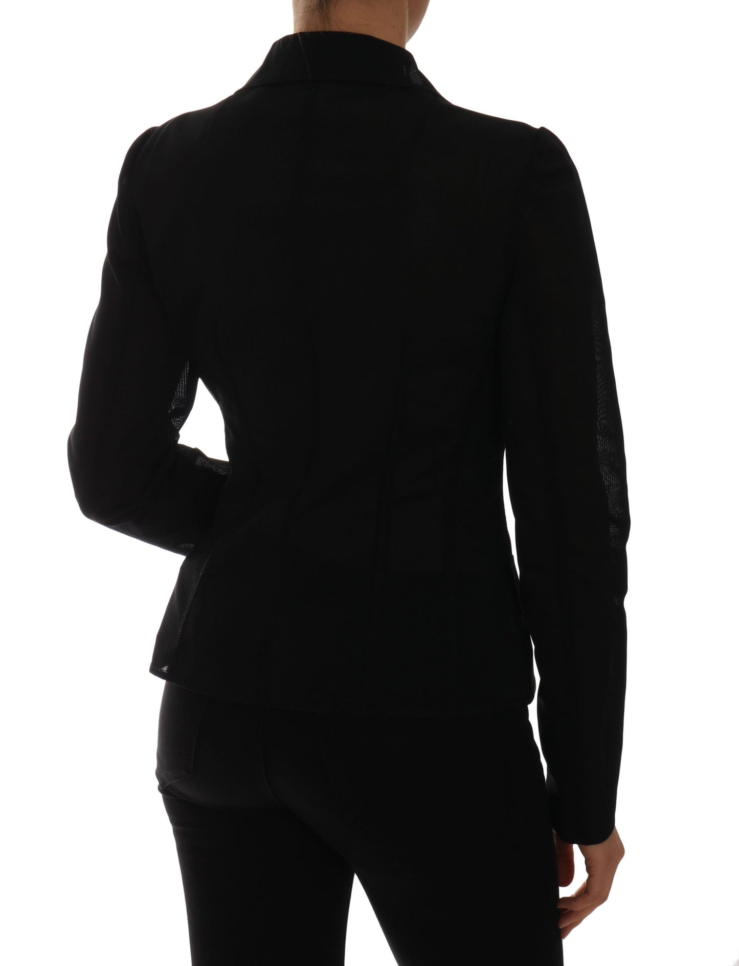 Dolce & Gabbana Women's Semi-Transparent Darkgreen Nylon Blazer