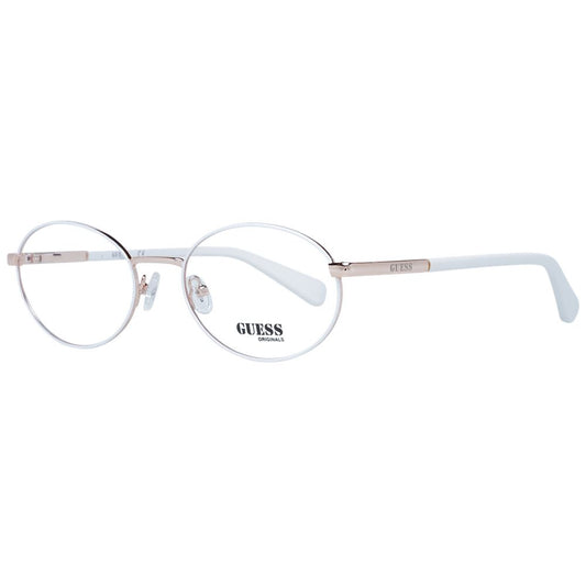Guess White Unisex Optical Frames