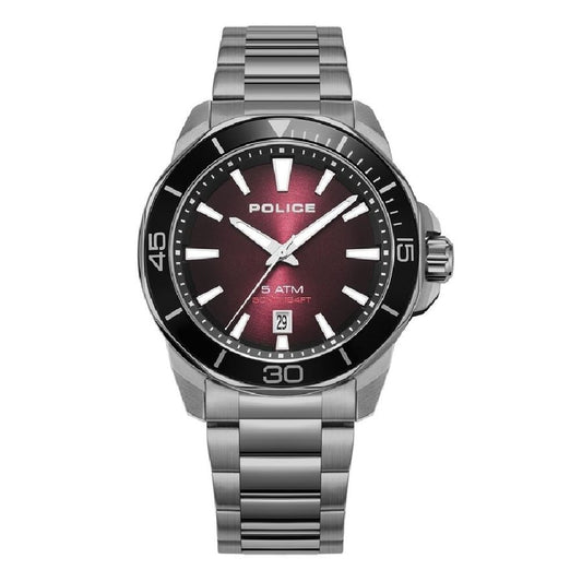 Police Gray Stainless Steel PEWJH0021403 Watch