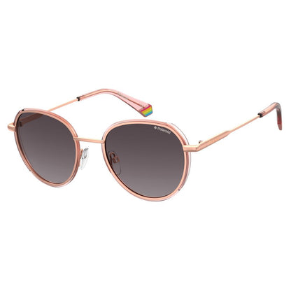 Polaroid PLD6114SEYRJR Rose-Gold Unisex Sunglasses with Polarized Lens