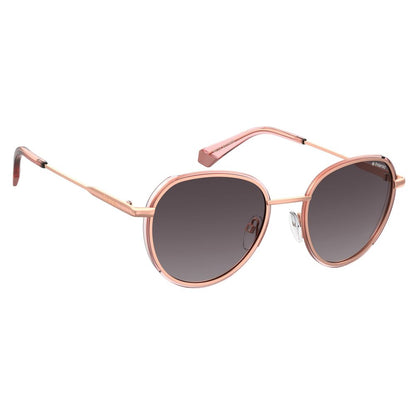 Polaroid PLD6114SEYRJR Rose-Gold Unisex Sunglasses with Polarized Lens