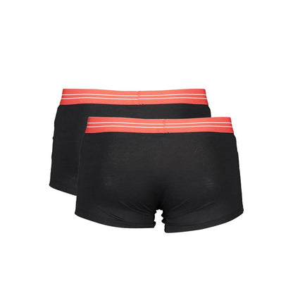 North Sails Black Cotton Underwear Men's Boxers
