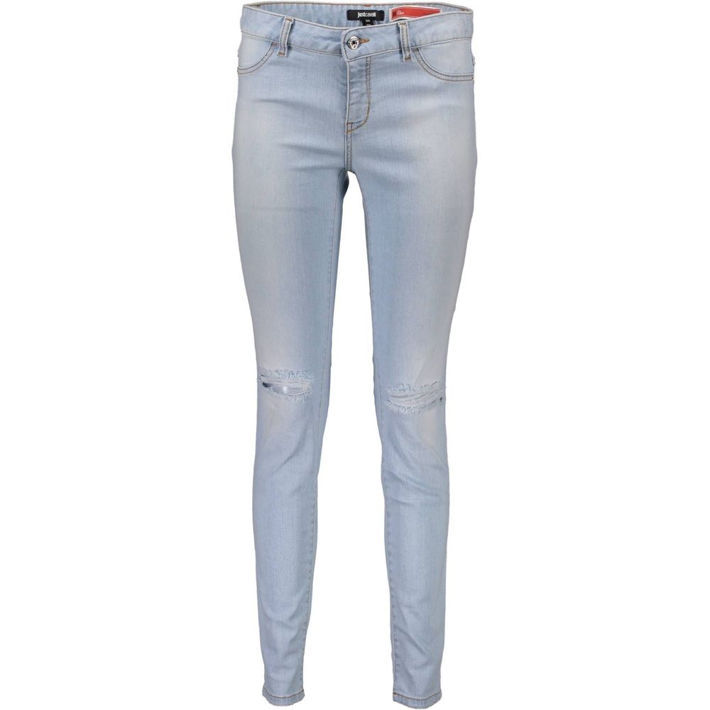 Light Blue Cotton Jeans