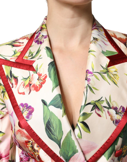Dolce & Gabbana Women's Silk Suit - Multicolor Floral