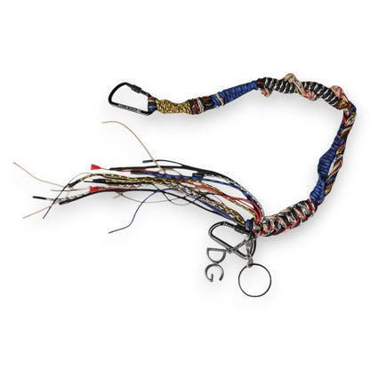 Dolce & Gabbana Logo Bag Lyocell Shoulder Strap - Multicolor Silver