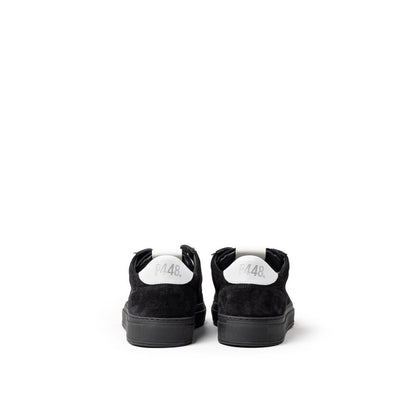 P448 Black Suede Leather Sneaker
