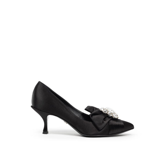 This Pumps Heels by Dolce & Gabbana for women in viscose black presents a effortlessly chic silhouette from the Women's Viscose Pumps Heels collection, featuring a effortlessly chic and effortlessly chic .