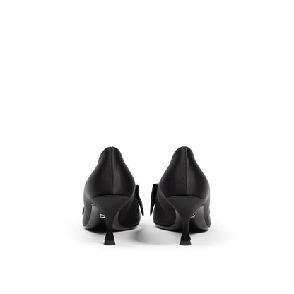 Pumps Heels by Dolce & Gabbana for women in viscose black features an captivating silhouette, showcasing the elegant Women's Viscose Pumps Heels design with a and a sophisticated .