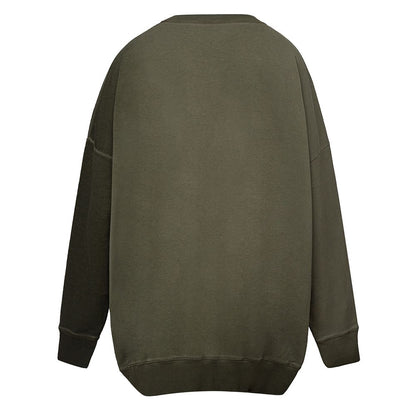 Dsquared² Men's Green Cotton Crewneck Sweater