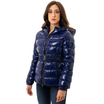 Herno Women's Blue Polyamide Jacket