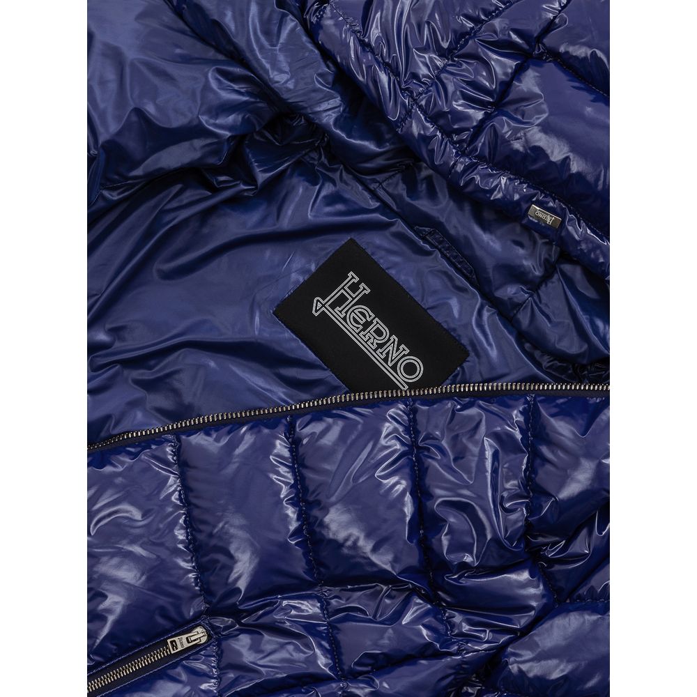Herno Women's Blue Polyamide Jacket