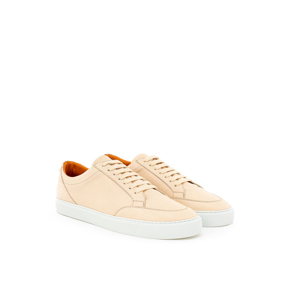 Sneakers by Burberry for women in leather & rubber pink, white & signature features an timeless silhouette from the Women's Casual Leather & Rubber Sneakers collection, showcasing a signature casual style with an timeless finish.