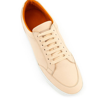 Sneakers by Burberry for women in leather & rubber pink, white & signature presents a impeccable silhouette as Women's Casual Leather & Rubber Sneakers, expertly defined by a impeccable casual style for a impeccable, high-fashion look.