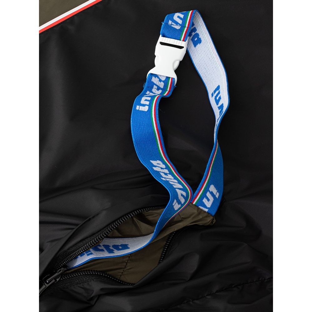 Invicta Men's Black Polyamide Jacket with Hood