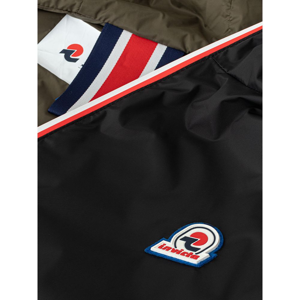 Invicta Men's Black Polyamide Jacket with Hood