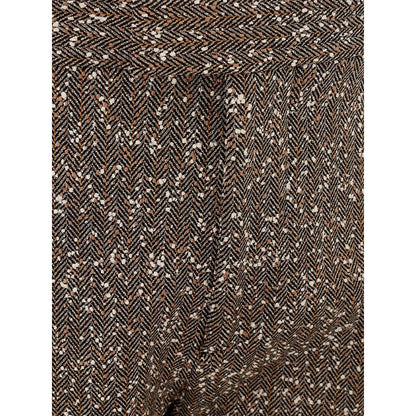 Elegant Multicolor Viscose Pants