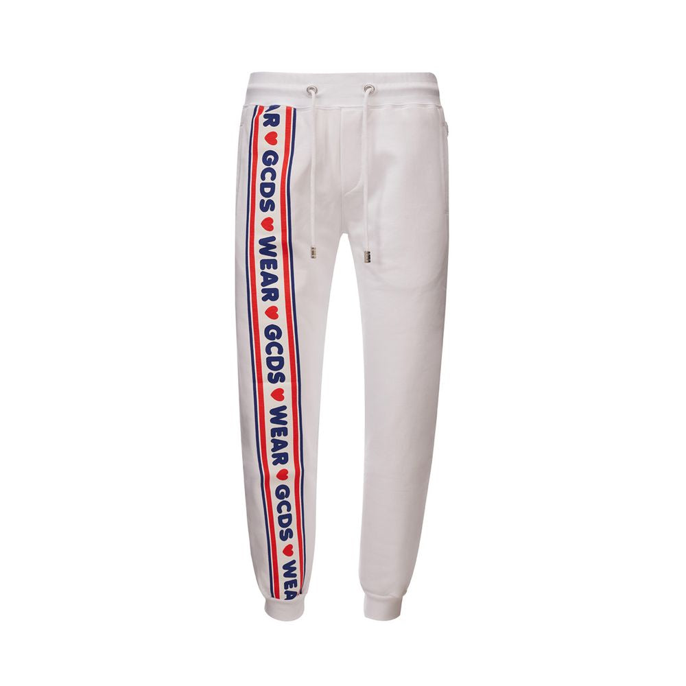 Elevated White Cotton Jeans For Men