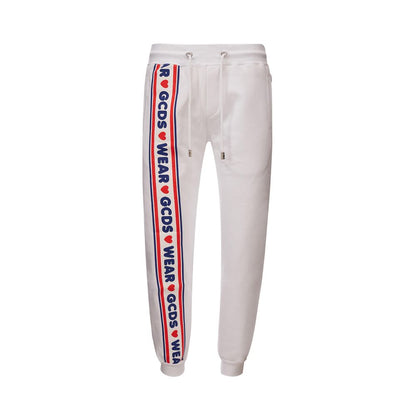 Elevated White Cotton Jeans For Men