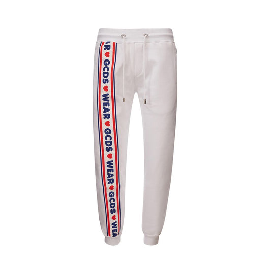 Elevated White Cotton Jeans For Men