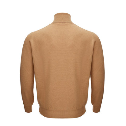 KANGRA Classic Woolen Brown Sweater