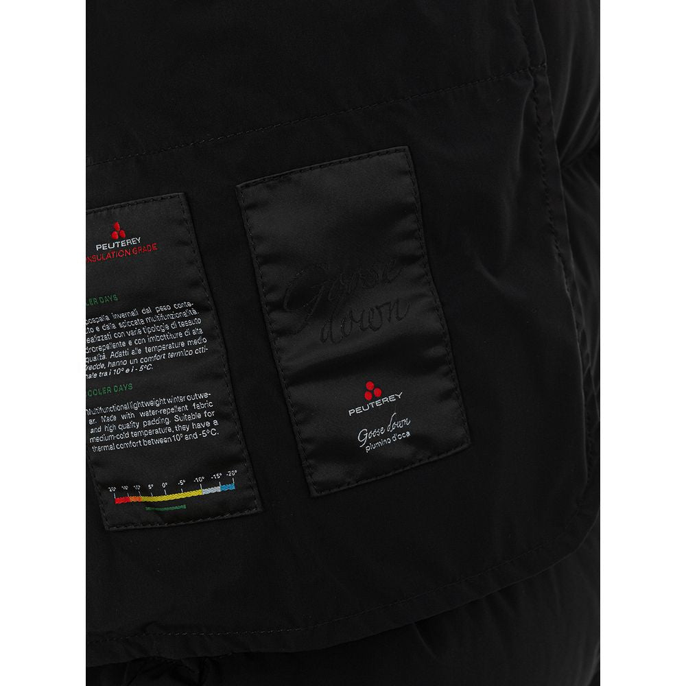 Peuterey Ladies Elegant Black Polyamide Jacket