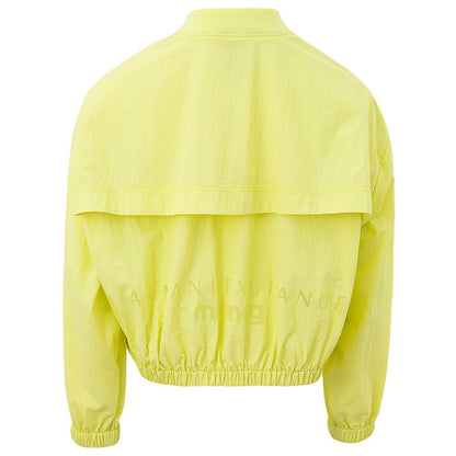 Armani Exchange Ladies Chic Yellow Polyamide Jacket
