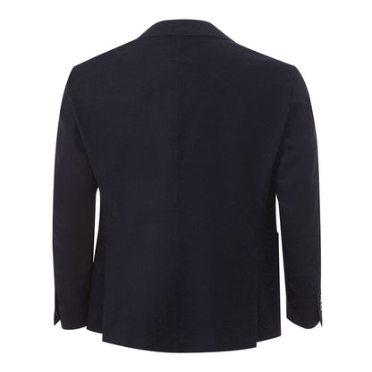 Lardini Men's Elegant Blue Cotton Blazer Jacket