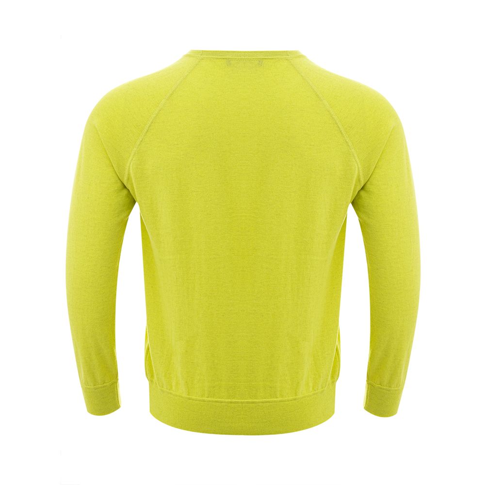 Radiant Yellow Italian Cotton Sweater