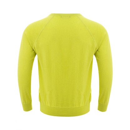 Radiant Yellow Italian Cotton Sweater