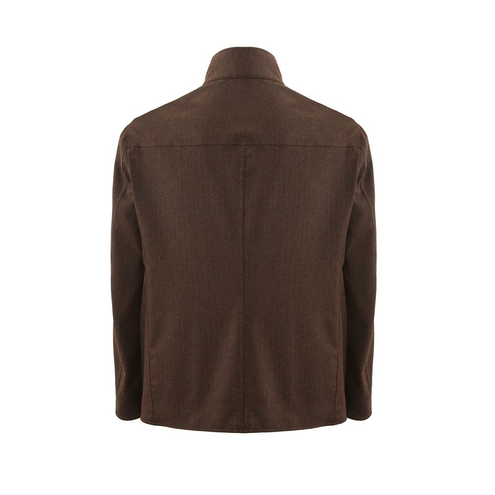 Lardini Elegant Wool Blue Men's Jacket